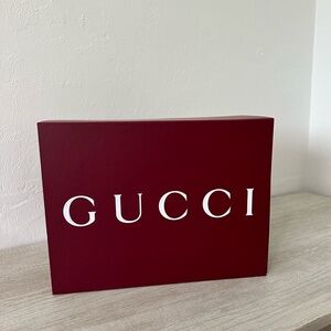 Gucci Storage Box - Use to store bags or for decor